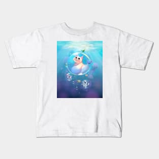 Cats in Water Kids T-Shirt